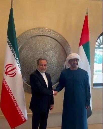 Iran's Foreign Minister Abbas Araghchi meets UAE counterpart in Dubai