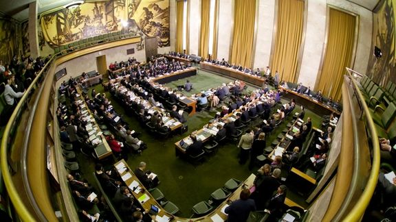 Diplomats gathered in Geneva for the UN Disarmament Conference