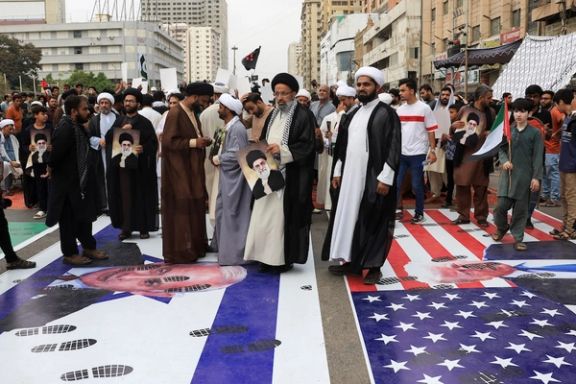 Shi'ite Muslim activists in Karachi, Pakistan.