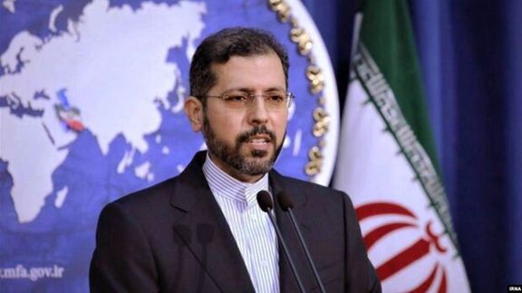 Iranian foreign ministry spokesman Saeed Khatibzadeh