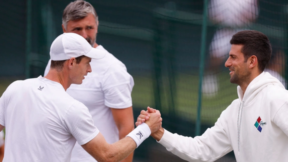 اسطورهها به هم رسیدند؛ اندی ماری، عضو جدید تیم مربیگری نواک جوکوویچ