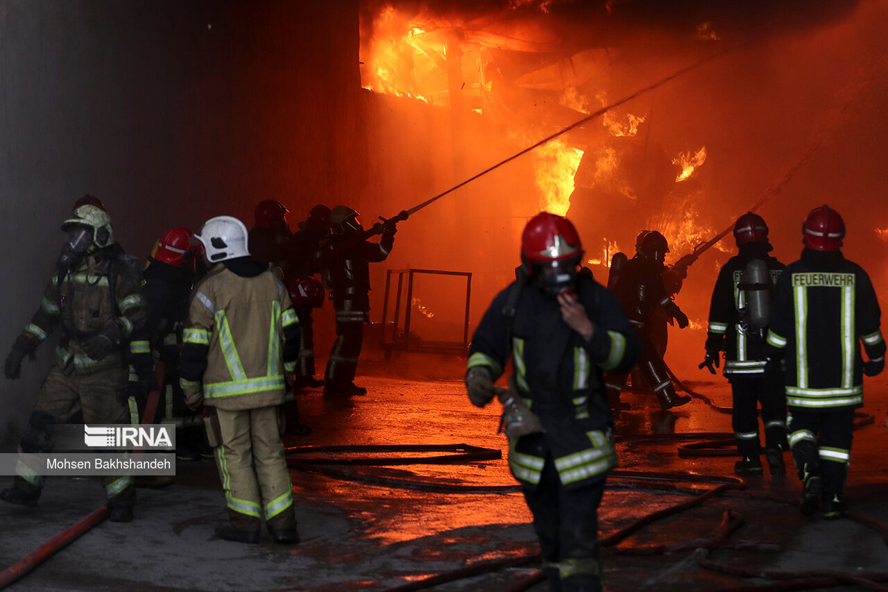 Fire Breaks Out At Warehouse Of Iranian Manufacturer In Mashhad