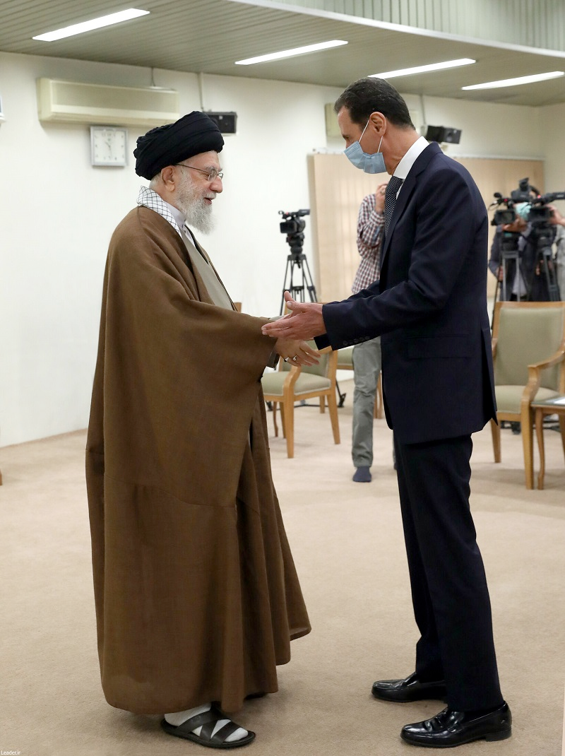 نارضایتی خامنه‌ای از بشار اسد