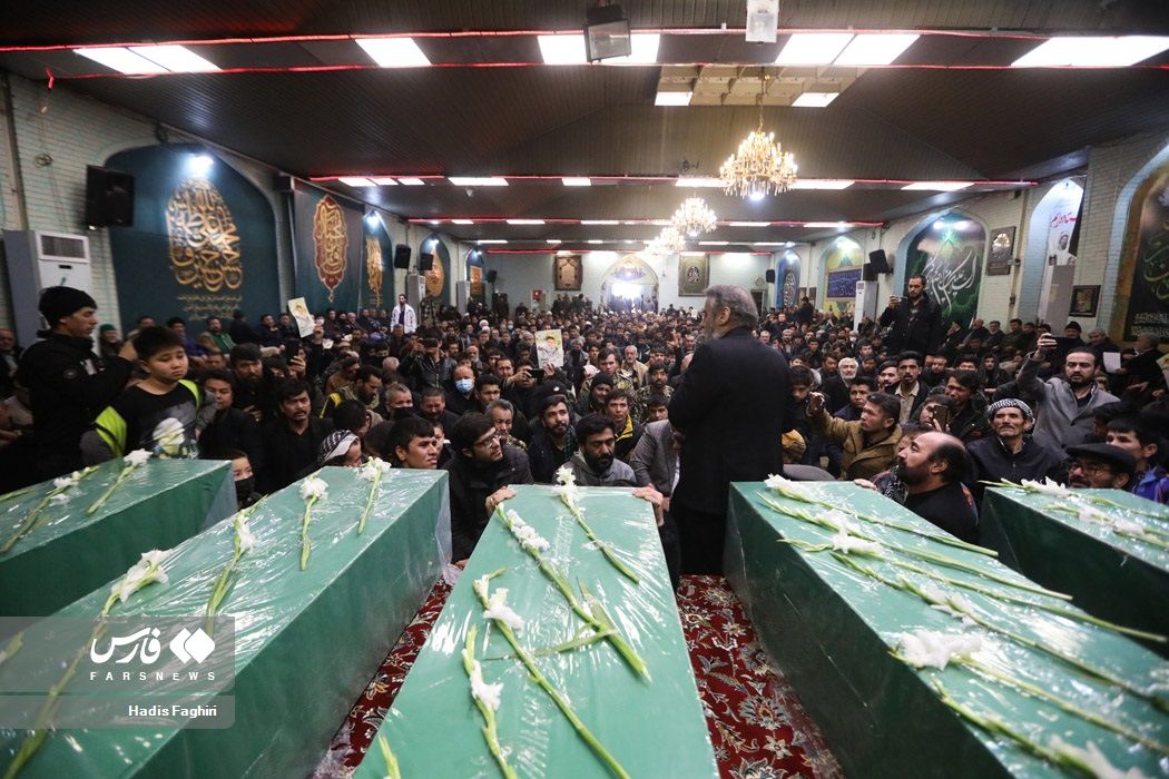 Slain Militants From Iran-Backed Fatemiyoun Division Buried In Mashhad 