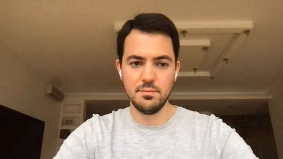 Alexander Rodnyansky, an adviser to President Vlodymyr Zelensky and an economist at Cambridge University. Photo from screenshot of interview with Iran International, July 25, 2022