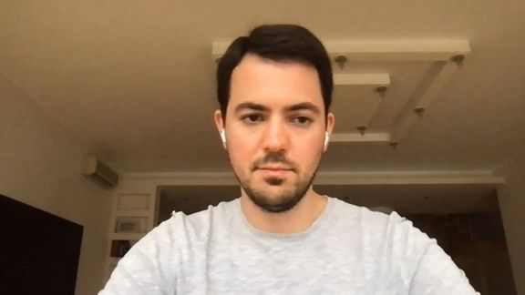 Alexander Rodnyansky, an adviser to President Vlodymyr Zelensky and an economist at Cambridge University. Photo from screenshot of interview with Iran International, July 25, 2022