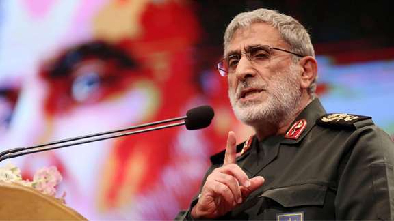 IRGC-Quds Commander Esmail Ghaani (Qaani)