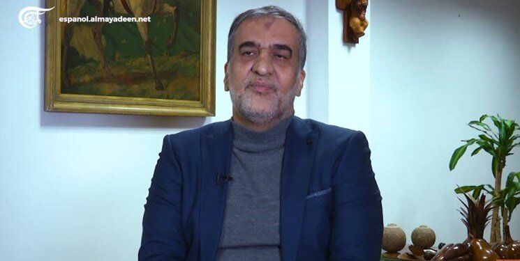 Gholamreza Ghasemi during his TV interview, Sept. 2, 2022