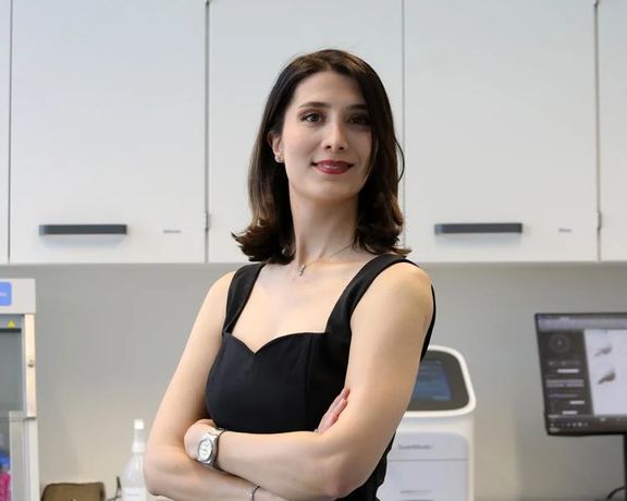 Iranian biochemist Ghazaleh Madani