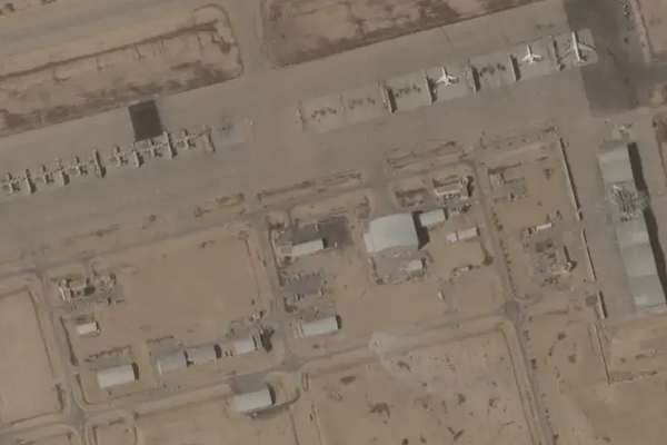 Satellite images show damage at Israeli air base after Iranian missile strike