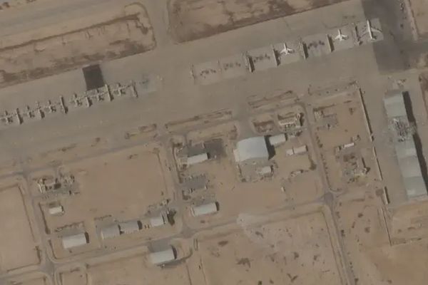 Satellite images show damage at Israeli air base after Iranian missile strike