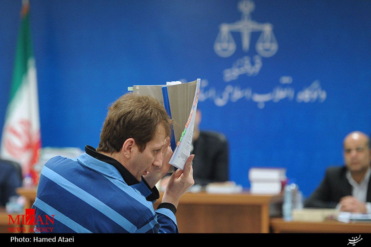 بابک زنجانی در دادگاه