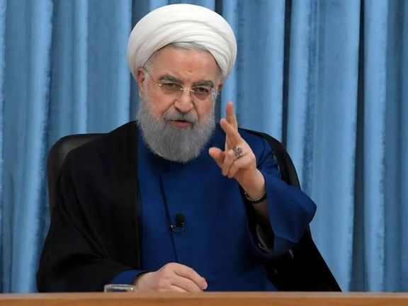 Former Iranian president Hassan Rouhani