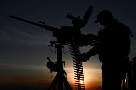 یک سرباز اوکراینی در منطقه خارکیف، ۲۴ شهریور