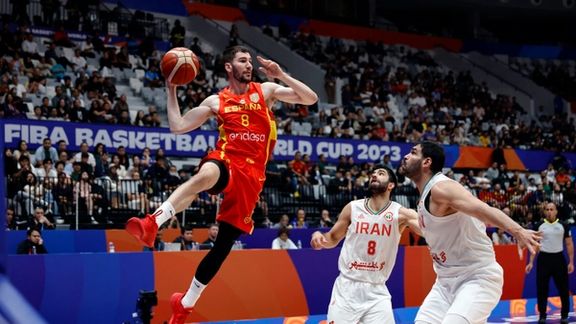 اسپانیا ۸۵ - ۶۵ ایران؛ سومین باخت پیدرپی تیم ملی بسکتبال ایران در جام جهانی