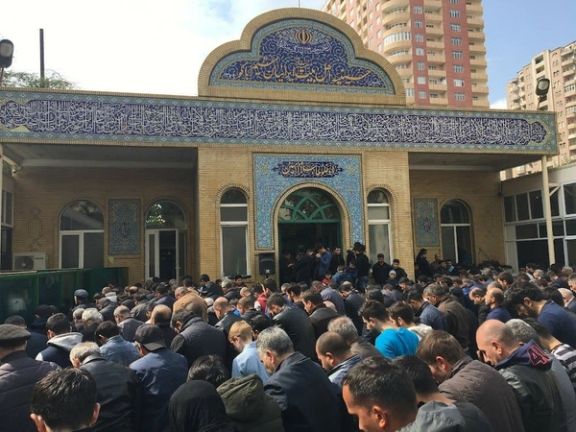 The Iran-affiliated mosque in Baku. FILE PHOTO