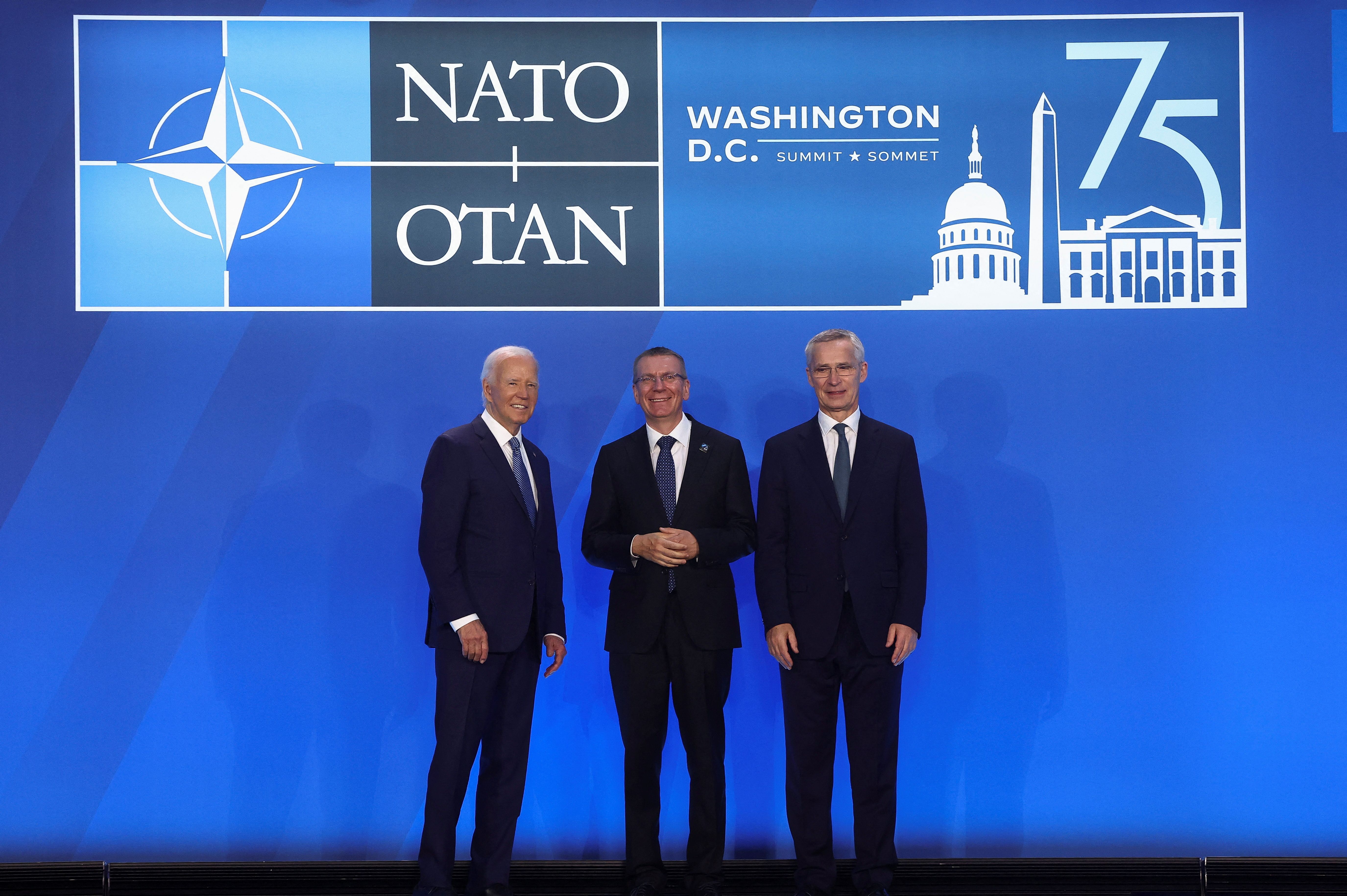 هفتاد و پنجمین اجلاس سالانه ناتو، واشینگتن ۲۰ تیر