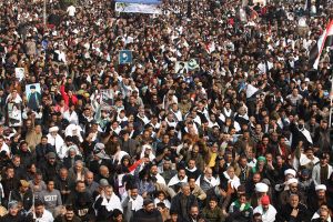 عراق؛ اولین قدرتنمایی مقتدی صدر سه ماه پس از نخستوزیری محمد شیاع السودانی