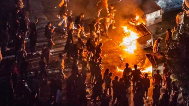 Iran’s Security Forces Attack People Celebrating US Soccer Win  