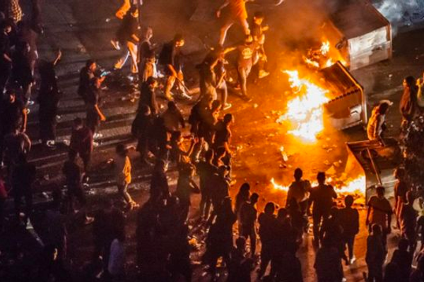 Iran’s Security Forces Attack People Celebrating US Soccer Win