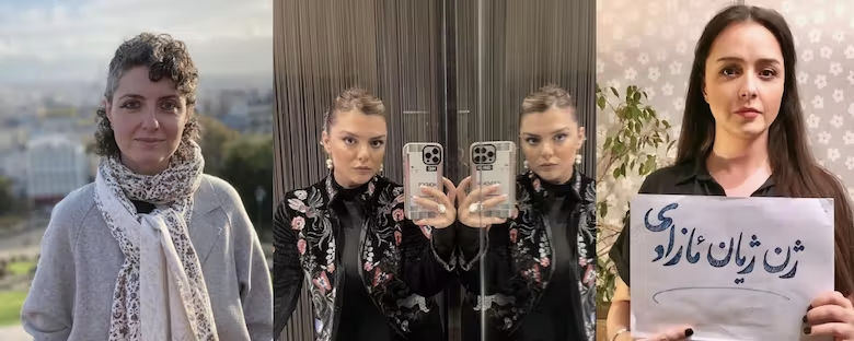 Iranian Actresses, Athletes Unveiling In Public To Support Protests  