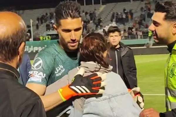 Extra Fine For Iranian Footballer In 'Hugging' Scandal As World Slams Case