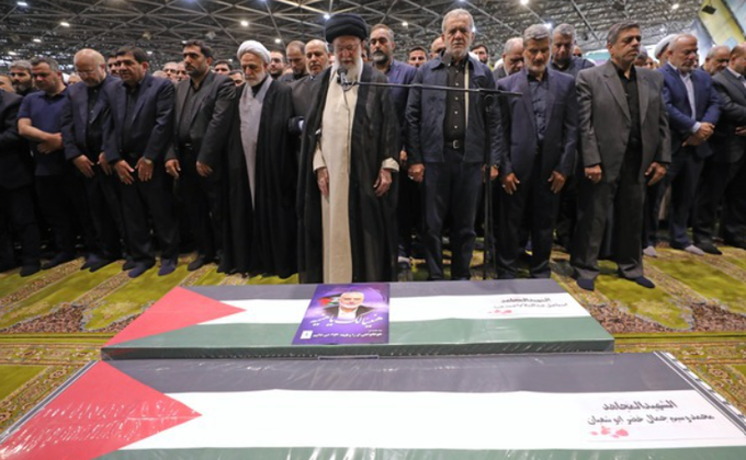 مرداد ۱۴۰۳، نماز میت اسماعیل هنیه