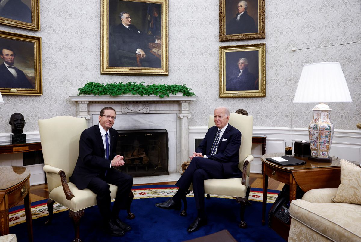 روسای جمهوری آمریکا و اسرائیل درباره مقابله با دست‌یابی ایران به سلاح اتمی گفت‌وگو کردند 