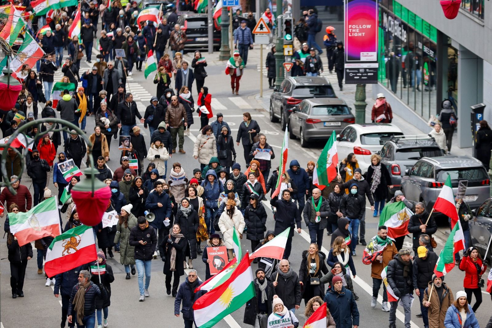 Massive Rally In Brussels Calls For Designating IRGC As Terror Group 
