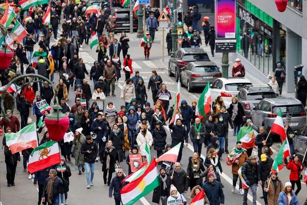 Massive Rally In Brussels Calls For Designating IRGC As Terror Group