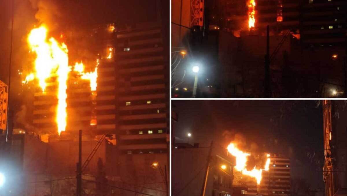 Fire Breaks Out At Hospital In Tehran, No Casualties Announced 