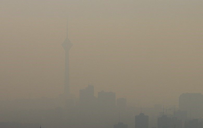 ارتفاع الوفيات الناتجة عن تلوث الهواء في طهران بنسبة 5 في المائة