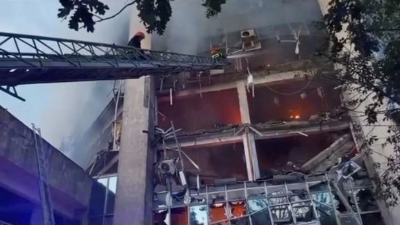 Russia Attacks Ukraine Grain, Cities With Iranian Drones