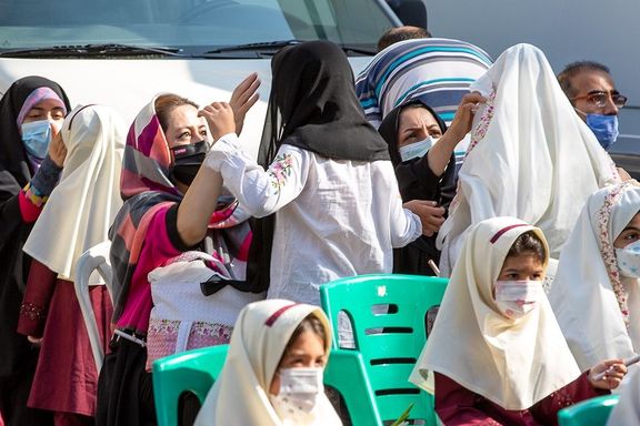 First day of school in Iran. September 21, 2021