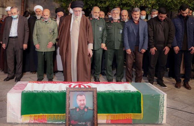 دی‌ماه ۱۴۰۲، نماز میت «سید رضی» 