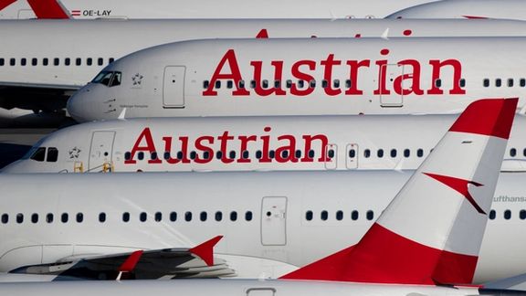 شرکت هواپیمایی اتریش پروازهای خود به مقصد و از مبدا تهران را لغو کرد