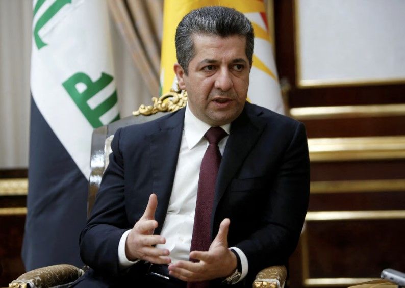 نخست‌وزیر اقلیم کردستان عراق حملات پهپادی و موشکی روزهای اخیر را محکوم کرد