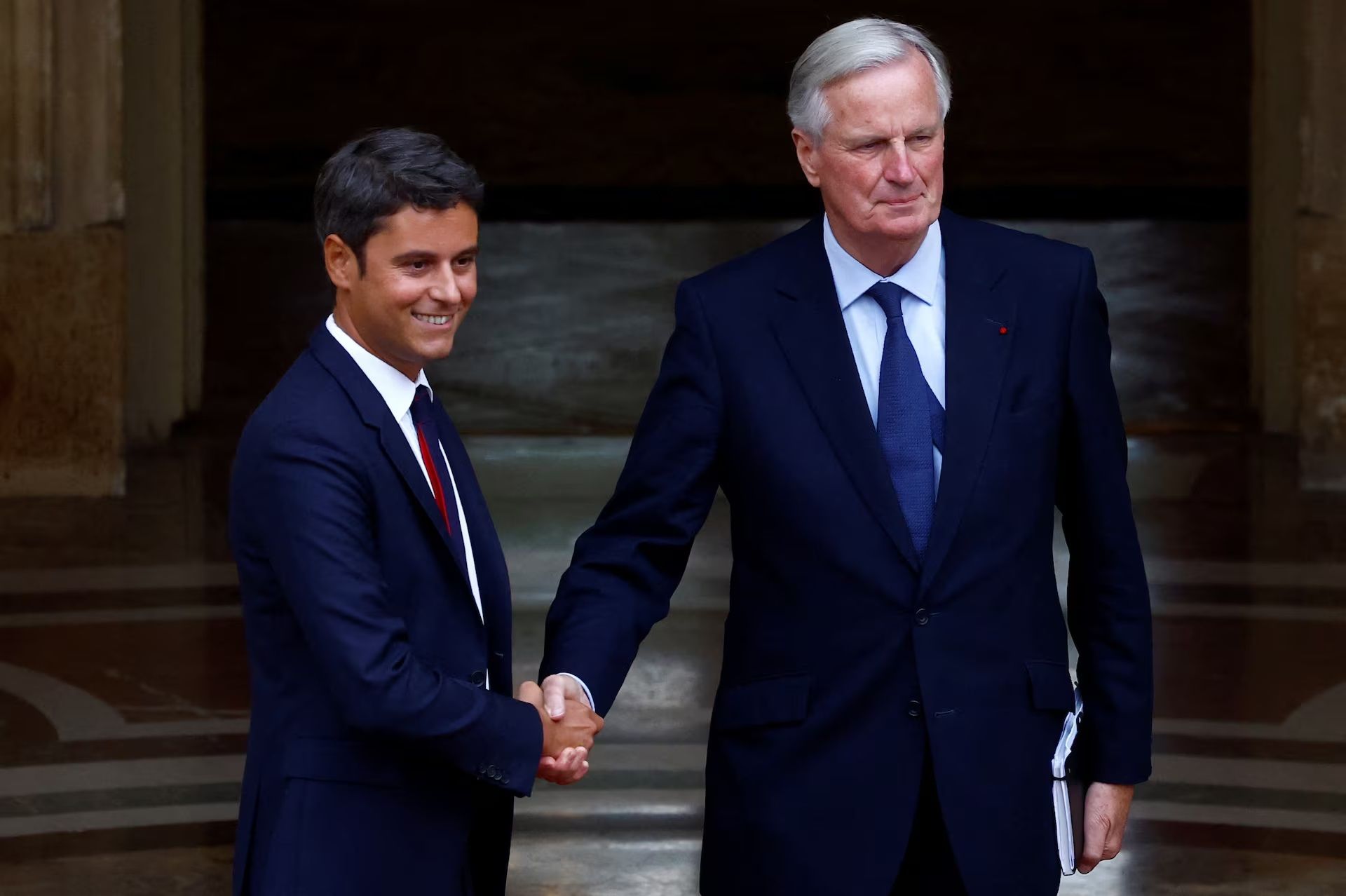 میشل بارنیه، نخست‌وزیر جدید فرانسه، قول داد با طیف‌های مختلف سیاسی همکاری کند