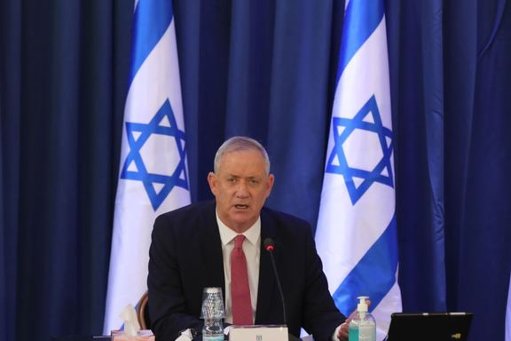 Israeli defense minister Benny Gantz