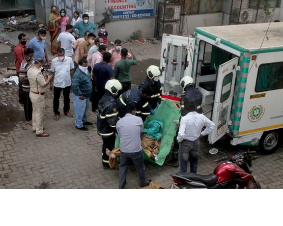 ۱۰ بیمار مبتلا به کرونا در پی آتشسوزی در یک بیمارستان خصوصی در بمبئی هند کشته شدند