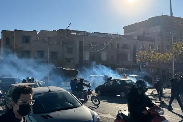 Amid protests, Iran political blame game spares Khamenei