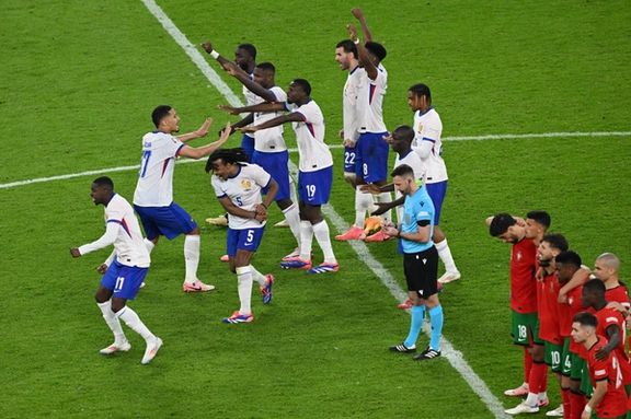 پرتغال ۰(۳)-(۵)۰ فرانسه؛ پایان دوران رونالدو در یورو با شکست برابر تیم دشان
