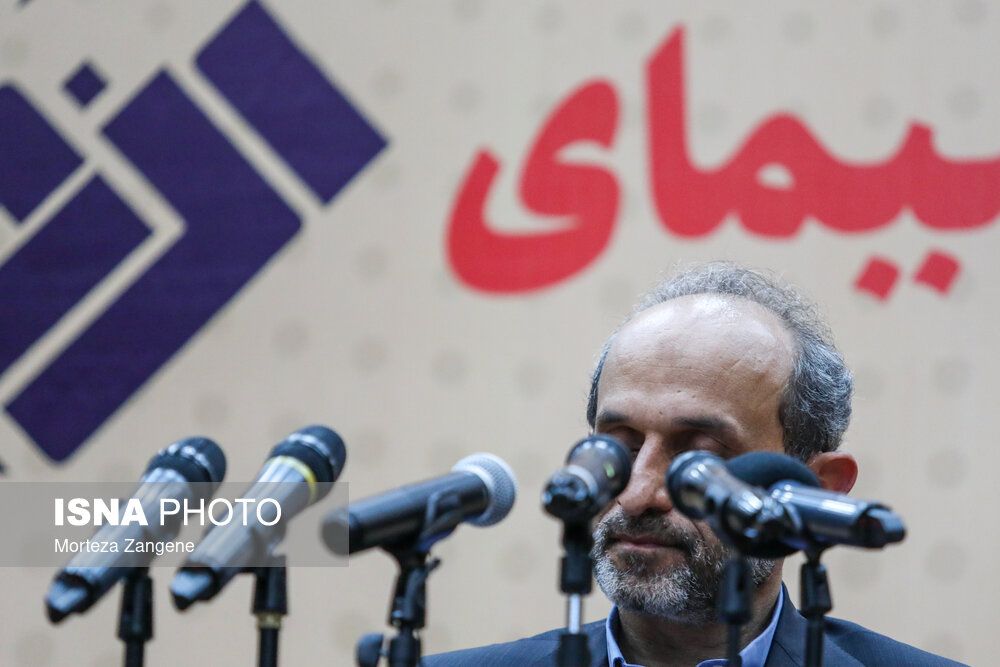 The head of Iran's state television Payman Jebelli (undated)