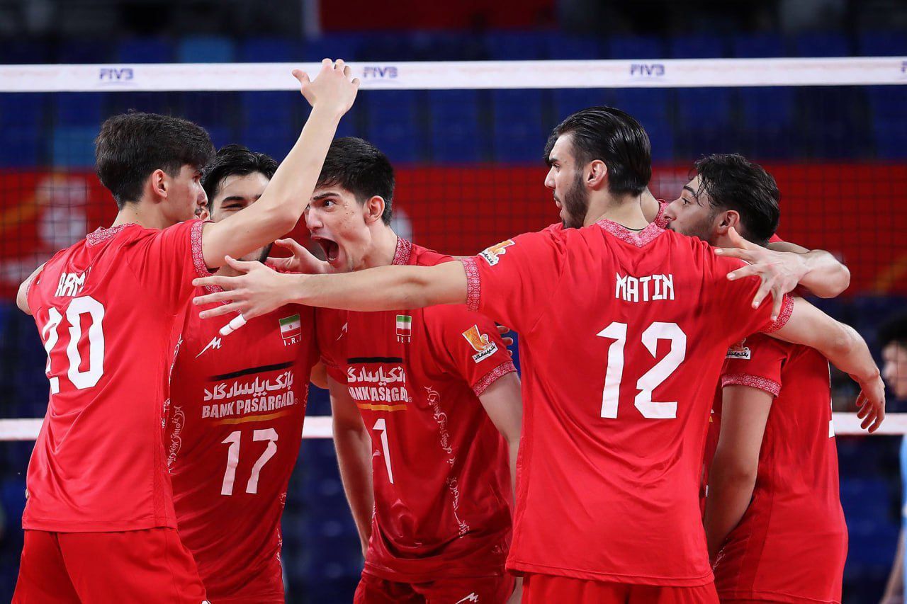 والیبال قهرمانی زیر ۲۱ سال جهان؛ صعود ایران به نیمه نهایی با پیروزی برابر چین