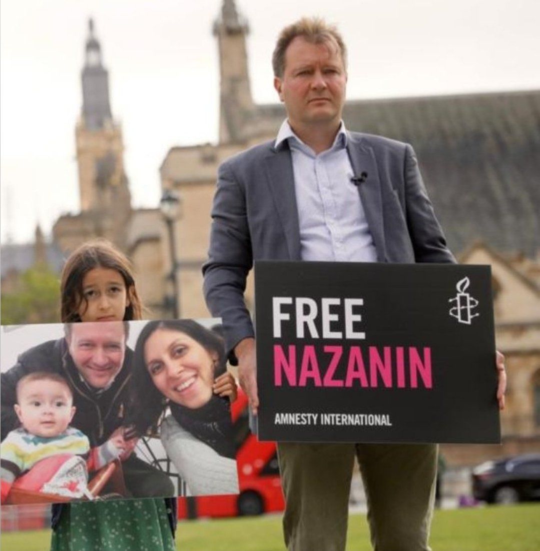 همسر نازنین زاغری در اعتراض به «ناکارآمدی دولت بریتانیا» برای آزادی همسرش اعتصاب غذا کرد