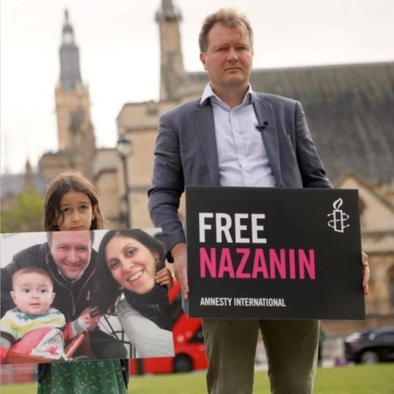 همسر نازنین زاغری در اعتراض به «ناکارآمدی دولت بریتانیا» برای آزادی همسرش اعتصاب غذا کرد