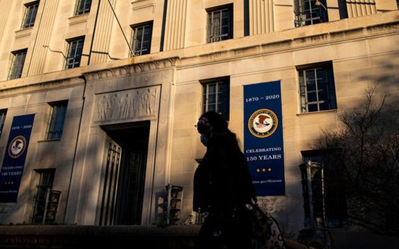 وزارت دادگستری آمریکا مسدودسازی ۳۶ وبسایت وابسته به رادیو و تلویزیون ایران را تایید کرد