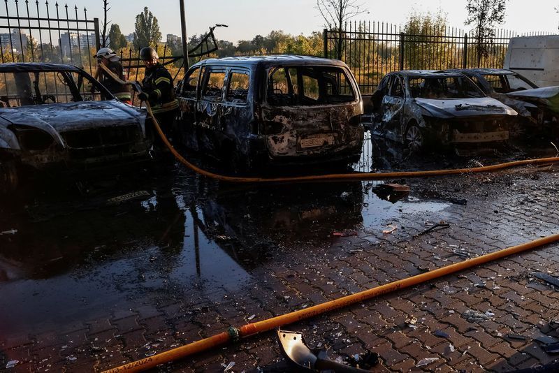 سه کشته در موج جدید حملات موشکی و پهپادی روسیه به اوکراین