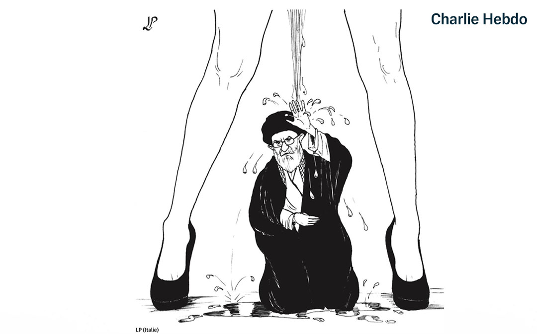 تهدید امیرعبداللهیان علیه شارلی ابدو به دلیل کاریکاتورهای علی خامنه‌ای: بی‌پاسخ نخواهد بود