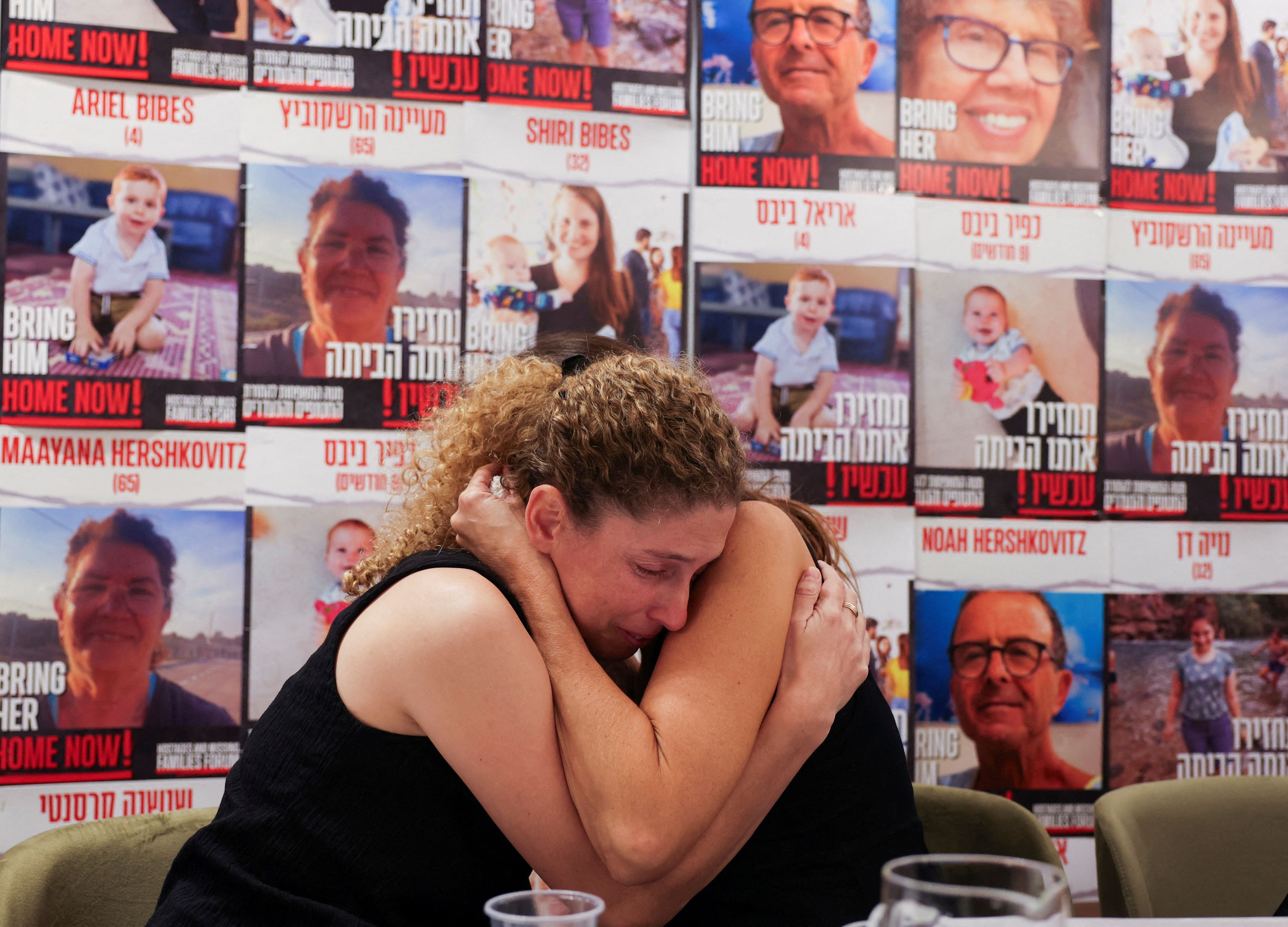 Israelis mourn the dead on October 10, 2023